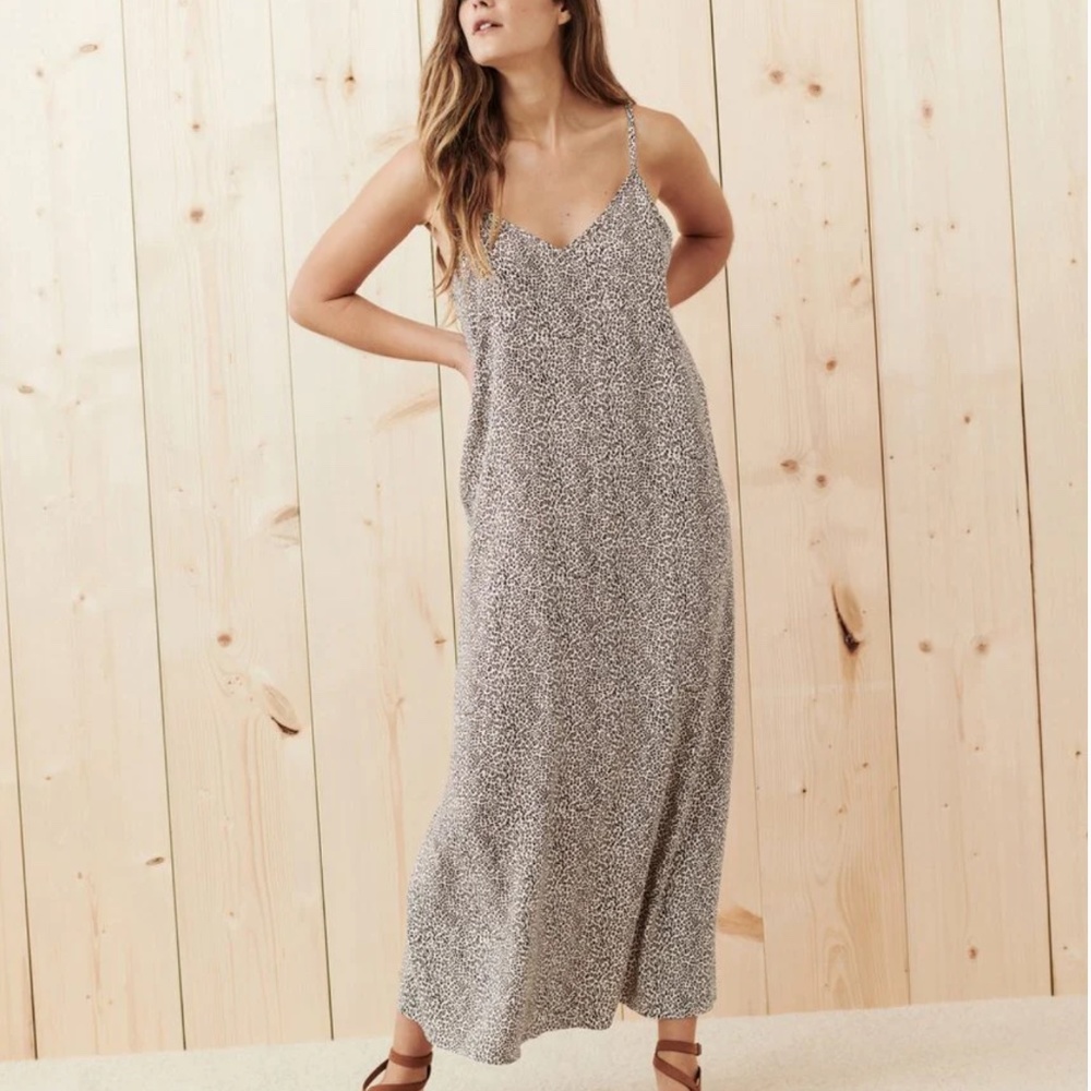 Jenni Kayne Leopard Slip Dress Size L